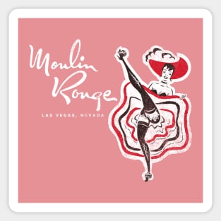 Vintage Moulin Rouge Hotel and Casino Las Vegas Sticker
